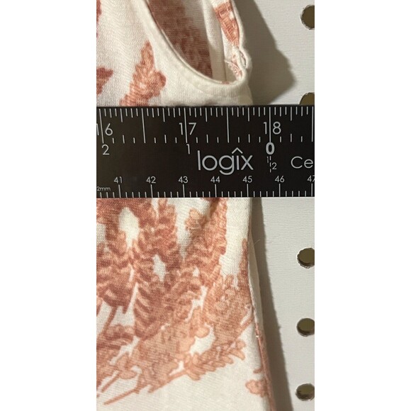 Garnet Hill Maxi Dress Twist V Neck Floral Toile Medium Boho Trad Homestead - Picture 8 of 13